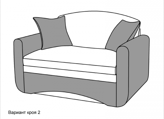 Вариант кроя 2