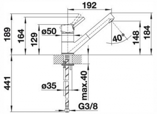 BLANCO ANTAS-S ХРОМ