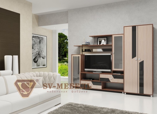 Гостиная "Нота 9", достойная мебель, под заказ, купить в рассрочку, дешево, недорого, купить качественную мебель, купить красивую мебель,