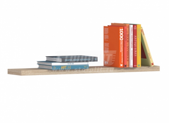 Полка Дионис СБ-2364 100см. Дуб Сонома