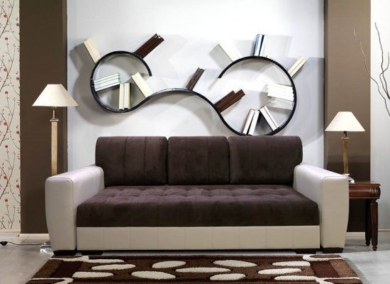 Диван, Джерси, Пуфф, прямой, Мебельмакс, мебель