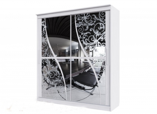 Шкаф-купе №19 Волна