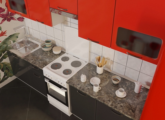 Кухня Эко 6 - 1,4х2,7