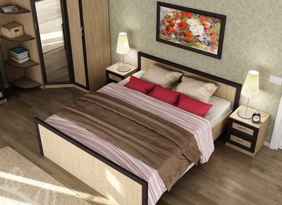 Спальня Джорджия (Дуб Санремо)