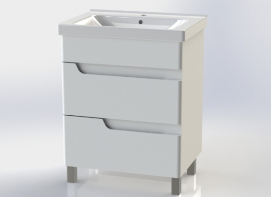 98.01 Тумба под умывальник Милано 65