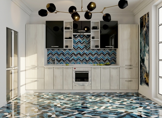 Кухня Модуль 6:  2,4м +1,2м линейная