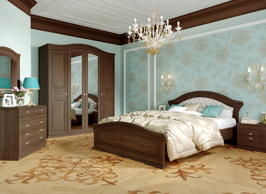 Спальный гарнитур "Николь Акация"