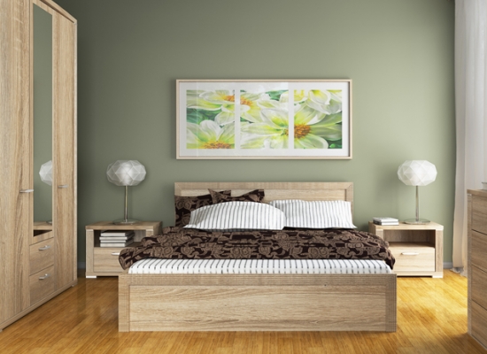 Двухспальная кровать