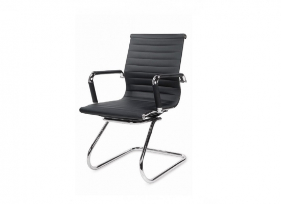 Кресло компьютерное HALMAR PRESTIGE SKID черное