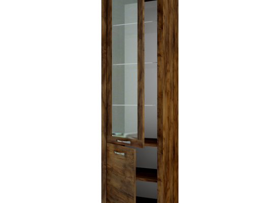 Шкаф с витриной Вирджиния 100.1779