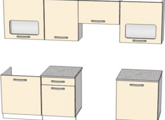 Кухня Эко 6 - 2,3