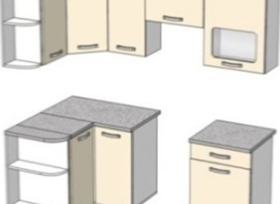 Кухня Эко 5 - 1,2х2,1