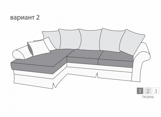 Угловой диван Мюнхен, Корсак, под заказ, в рассрочку, мебельмакс, выбор тканей, доступные цены