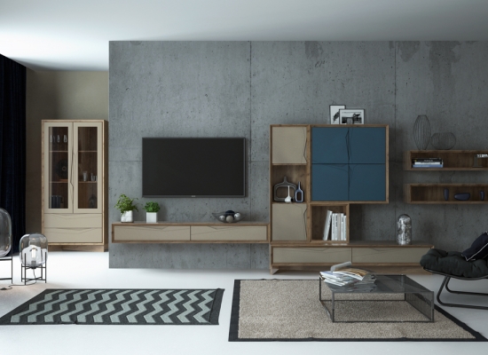  Техас-Песочный-Морской-1 гостиная в минске ,недорого, Куб, Гостиная Куб, мебельмакс гостинные, мебель в минске