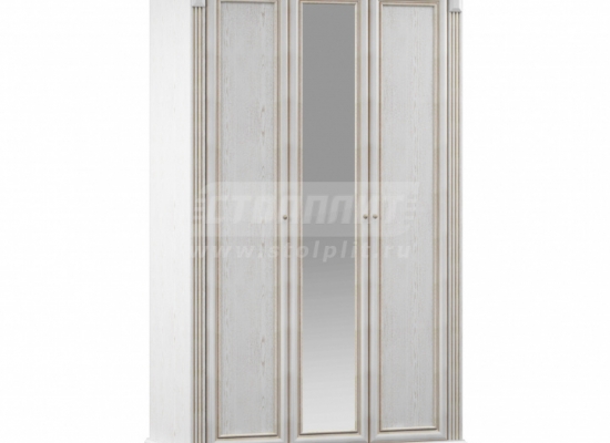 Версаль СБ-2318 Шкаф 3-х дверный с зеркалом