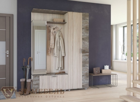 Прихожая "Виза 17", мебель в минске, прихожие под заказ, купить на заказ, мебельмакс на Долгобротской 17, в рассрочку