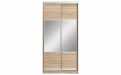 Шкаф купе Престиж 124 см Дуб сонома