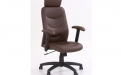 Кресло компьютерное HALMAR STILO коричневое