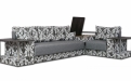Диван кровать угловой Лас-Вегас мод 1, Блумберг, Мебельмакс 